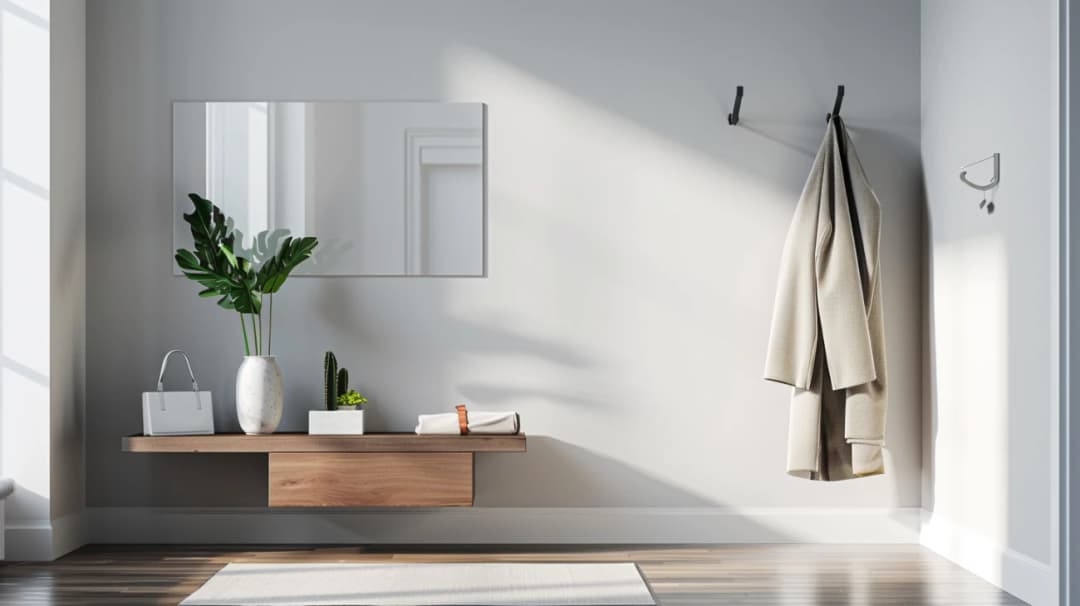 Na jakiej wysokości powiesić wieszak na kurtki w przedpokoju?