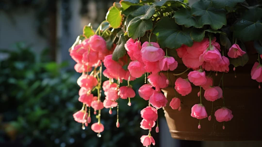 Begonia zwisająca - urok i pielęgnacja tej rośliny