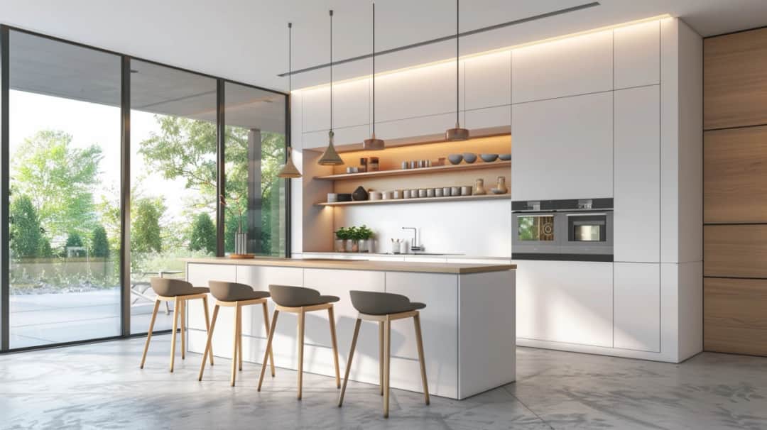 Sufit podwieszany w kuchni - pomysł na aranżację wnętrza