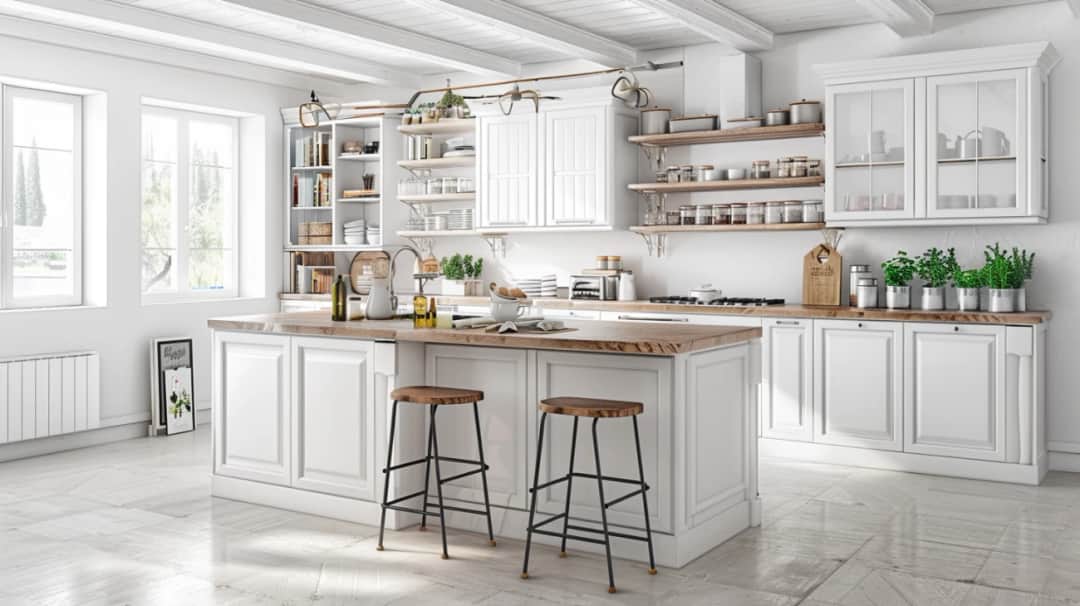 Biała kuchnia: inspirujące projekty i aranżacje wnętrz